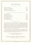 1914 NATIONAL MOTOR CARS Six and 40 sales catalog 7.75″×10.75″ page 32