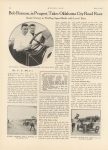 1915 5 6 Bob Burman in Peugeot Takes Oklahoma City Road Race article MOTOR AGE 8.5″×11.75″ page 14