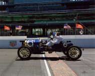 2022 6 18 SVRA Indy Speedtour 1910 NATIONAL Car 6 across start finish clock wise 10″×8″ IMS photo