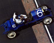 2022 6 18 SVRA Indy Speedtour 1910 NATIONAL Car 6 over start finish 10″×8″ IMS photo