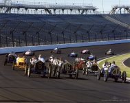 2022 6 18 SVRA Indy Speedtour Ragtime Racers pace lap 10″×8″ IMS photo