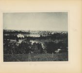 1890 MINNEAPOLIS ALBUM Early Days In Minneapolis Edward Bromley Birds Eye View of Minneapolis 1874 10.5″×8.75″ page 144