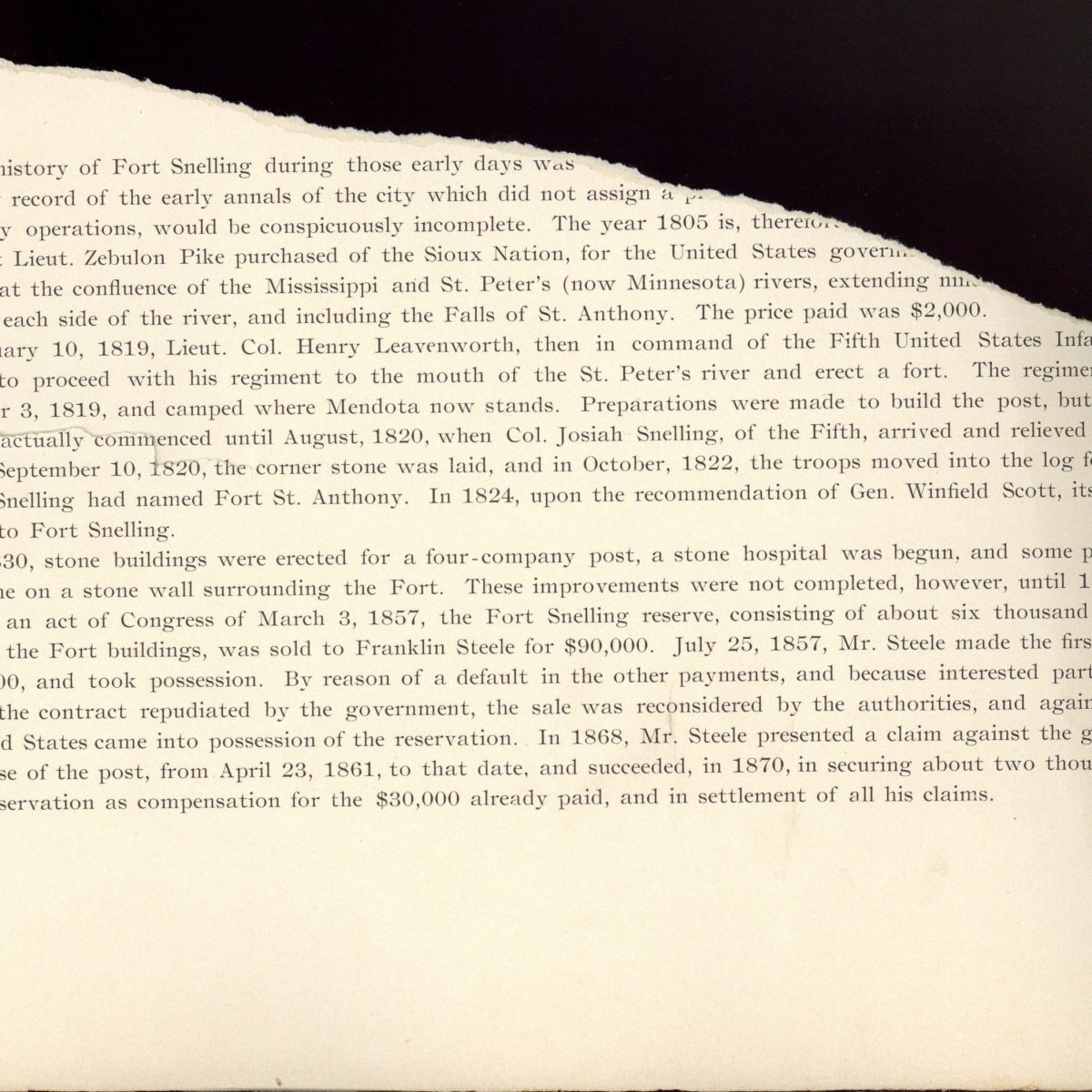 1890 MINNEAPOLIS ALBUM Early Days In Minneapolis Edward Bromley Fort