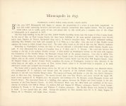 1890 MINNEAPOLIS ALBUM Early Days In Minneapolis Edward Bromley Minneapolis in 1857 1 10.5″×8.75″ page 65