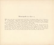 1890 MINNEAPOLIS ALBUM Early Days In Minneapolis Edward Bromley Minneapolis in 1870 3 10.5″×8.75″ page 161