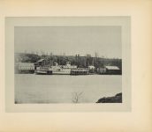 1890 MINNEAPOLIS ALBUM Early Days In Minneapolis Edward Bromley Steamer, “Minneapolis” 10.5″×8.75″ page 146