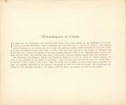 1890 MINNEAPOLIS ALBUM Early Days In Minneapolis Edward Bromley Winnebagoes in Camp 10.5″x8.75″ page 77