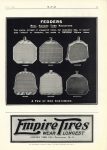 1910 7 FEDDERS REAL SQUARE TUBE RADIATORS ad MoToR 9.75″×13.5″ page 143