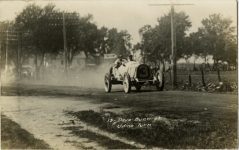 1911 Dave Buck Jacobs ELGIN National Pope Hartford CAR Auto Race Illinois RPPC front screenshot