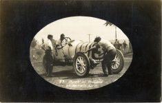 1911 Dave Buck Pope-Hartford ELGIN National Auto Race RPPC front screenshot