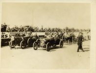 1914 ca Maybe Vanderbilt Cup Race Cars 1, 2, 4 Brown Bros. 8.25″×6.25″ photo front
