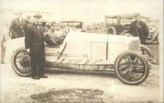1915 INDIANAPOLIS 500 WINNER RALPH DEPALMA MERCEDES RACE CAR RPPC front screenshot