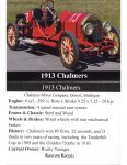 1913 CHALMERS trading card v1 2023