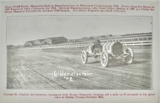 1909 11 20 REMY Electric Compamy Jackson racer postcard front screenshot