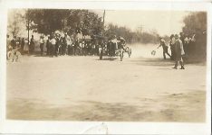 1910s ca. Hill Climb Race Lebannon, MA RPPC screenshot front