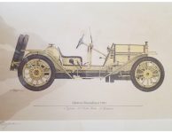 1911 MERCER Raceabout illustration