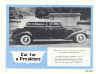 1976 7 8 LINCOLN Car for a President ANTIQUE AUTOMOBILE 10.75″×8.5″ page 34