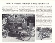1976 7 8 NEW Automobile on Exhibit at Henry Ford Museum ANTIQUE AUTOMOBILE 10.75″×8.5″ page 25