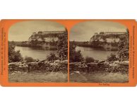 1870 ca. Minnesota Scenery Fort Snelling W. H. Illingworth stereoview front