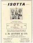 1910 2 ISOTTA trophies CHASSIS PRICES ad MoToR 8.25″×11″
