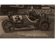 1912 7 6 Old Orchard, ME DAVE LEWIS WINNER 100-MILE RACE RPPC screenshot front