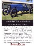 1916 Hudson Super Six Racer trading card v3 2023