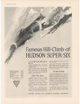 1917 5 HUDSON Famous Hill Climb of HUDSON SUPER SIX ad MOTOR LIFE INCLUDING MOTOR PRINT 9.75″×13″ page 61