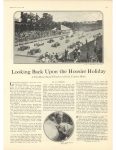 1922 7 INDY 500 Looking Back Upon the Hoosier Holiday By J. C. Burton article MOTOR LIFE 9.75″×13″ page 23