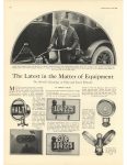 1922 7 The Latest in the Matter of Equipment By Ernest Coler article MOTOR LIFE 9.75″×13″ page 24