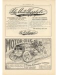 1906 1 10 COLONIAL MOTOR OIL To OBTAIN THE BEST RESULTS USE THE BEST LUBRICANTS ad THE HORSELESS AGE 8.5″×12″ page XLVII 47