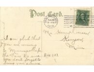1909 Minneapolis, MINN GREAT MILLING DISTRICT 5156 postcard back