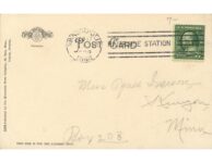 1909 Minneapolis, Minn St, Anthony Falls POLY CHROME Germany postcard back