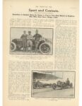 1910 7 27 Sport and Contests Robertson in Simplex Bests De Palma in Fiat in Two Heat Match at Brighton article THE HORSELESS AGE 8.25″×11.75″ page 138