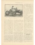 1910 7 27 Sport and Contests Robertson in Simplex Bests De Palma in Fiat in Two Heat Match at Brighton article THE HORSELESS AGE 8.25″×11.75″ page 140