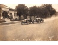1911 1 8 Corona Speedway The Mercers Try Out Willard Photo RPPC front screenshot