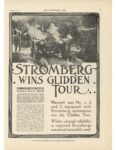 1911 11 8 STROMBERG WINS GLIDDEN TOUR ad THE HORSELESS AGE 8.5″×12″ page 9