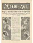 1911 2 23 Pope National and Mercer Win On Road San Francisco CAL article MOTOR AGE 8.5″×11.5″ page 1