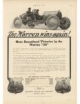 1911 4 6 WARREN The Warren wins again ad MOTOR AGE 8.5″×12″ page 76a