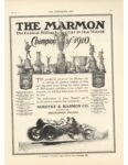1911 5 24 THE MARMON Champion of 1910 ad THE HORSELESS AGE 8.75″×12″ page 41