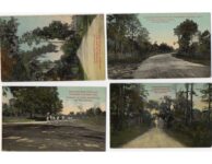 1911 Savannah Grand Prize Auto Course 4 postcards screenshot
