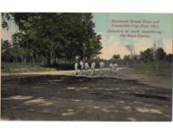1911 Savannah Grand Prize Auto Course Convicts at work postcard screenshot