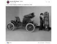 1912 Electric Car charging FB