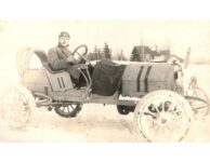 1912 ca. Maybe a racer in winter RPPC front screenshot