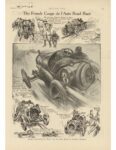 1913 10 9 The French Coupe de lAuto Road Race drawings by John Bryan London England MOTOR AGE 8.25″×11.75″ page 13