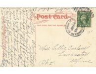 1915 Minneapolis, Minn Nicollet Hotel 5004 postcard back