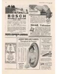1916 7 BOSCH MAGNETO IGNITION AGAIN WINS ad MOTOR PRINT Including MOTOR LIFE 9.25″×13″ page 80