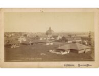 1875 ca. Minn State Fairgrounds C. Johnson Hamline, MINN 7.75″×4.25″ photo front