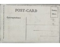1908 Louis Strang Winner Merr’k Valley Course Lowell, Mass postcard back screenshot
