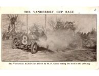 1908 Vanderbilt Cup Race ALCO Car 8 postcard front screenshot