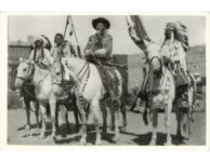 1910 ca. Buffalo Bill and Indians No 13 in Set photo front